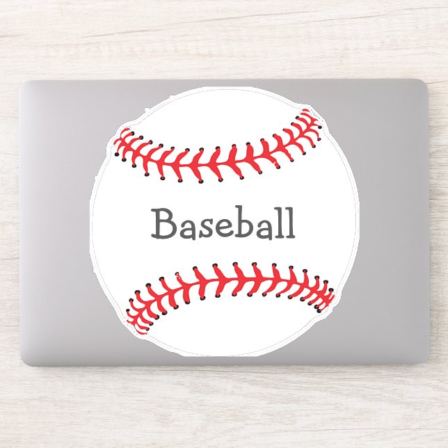 Kontaktsticker für Baseball-Design Aufkleber (Computer)