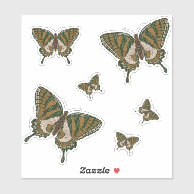 Kontaktsticker für das Frack im Original Aufkleber (Blatt)