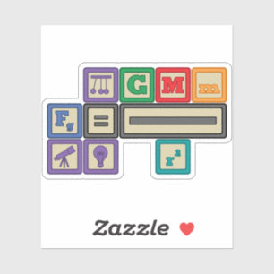 Kontaktsticker für zukunftsweisende physische Blöc Aufkleber