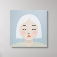 Kontemplation - Minimalistisches Portrait