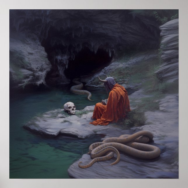 Kontemplation Poster (Vorne)