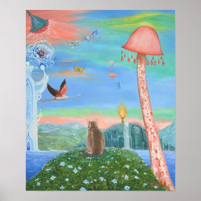 Kontemplation Poster (Vorne)