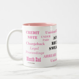 Konten empfängliche Swear Worte! Annoying Joke Zweifarbige Tasse