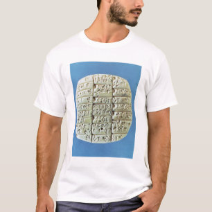 Konten legen mit keilförmigem Skript, c.2400 BC T-Shirt