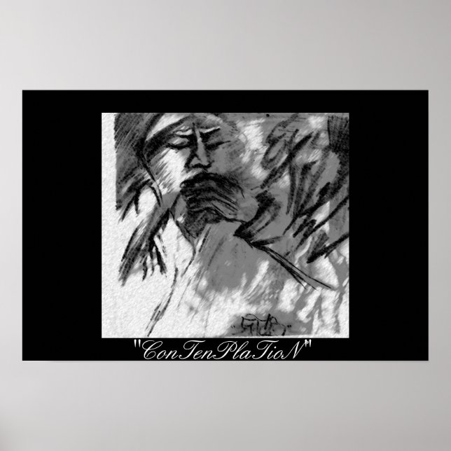 Kontenplation Poster (Vorne)