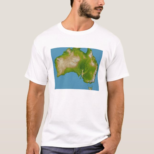 Kontinent Australiens T-Shirt (Vorderseite)