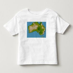 Kontinent von Australien Kleinkind T-shirt