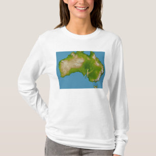 Kontinent von Australien T-Shirt