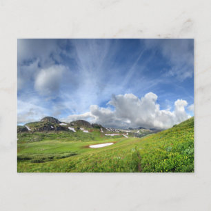Kontinentale Trennwiese - Colorado-Pfad Postkarte