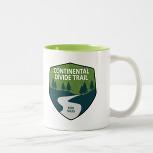 Kontinentaler Trennweg Zweifarbige Tasse