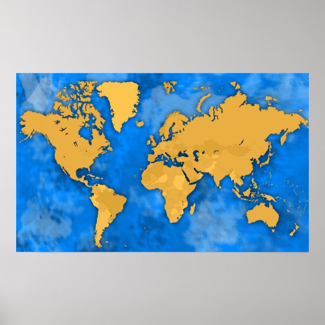 Kontinentalplakat Poster (Vorne)