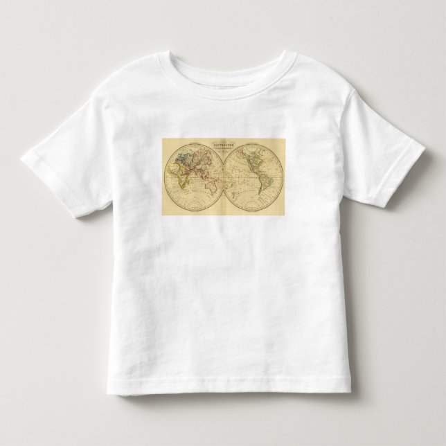 Kontinente Kleinkind T-shirt (Vorderseite)