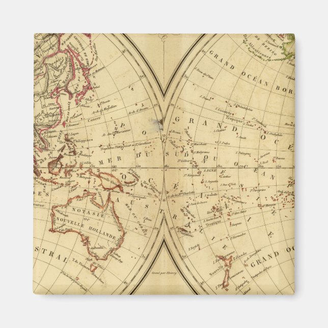 Kontinente Magnet (Vorne)