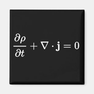 Kontinuitätsgleichung für alle Physikfelder Magnet