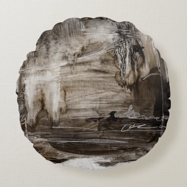 Kontinuum I Rundes Kissen (Vorderseite)