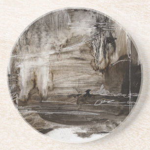 Kontinuum I Sandstein Untersetzer