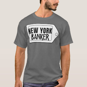 KONTO NEW YORK BLACK AND WHITE BANKER T-Shirt