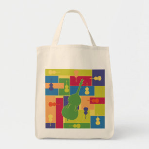 Kontrabass Colorblocks Tasche