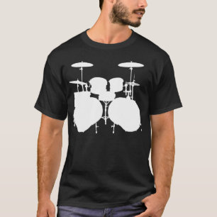 Kontrabass Drumset - Dunkelheit T-Shirt