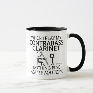 Kontrabass-Klarinette - nichts anderes zählt Tasse