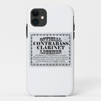 Kontrabass-Klarinettenlizenz Case-Mate iPhone Hülle