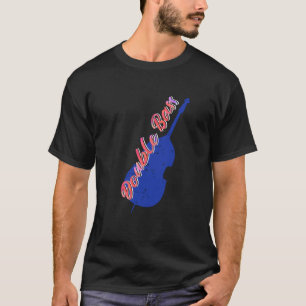 Kontrabass-Musik-Instrument-Musiker Kontrabass P T-Shirt