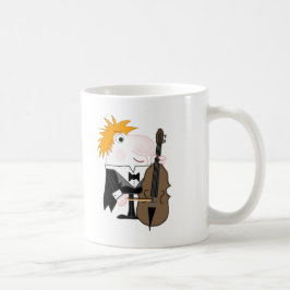 Kontrabass-Spieler Tasse