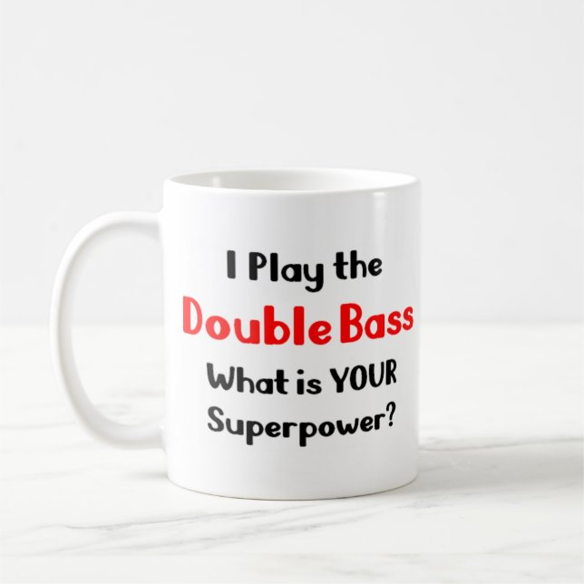 Kontrabassist Kaffeetasse (Links)