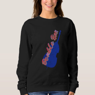 Kontrabassmusikinstrumentmusiker Kontrabass P Sweatshirt