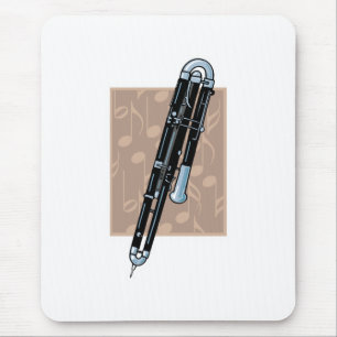Kontrabassoon-Design Mousepad
