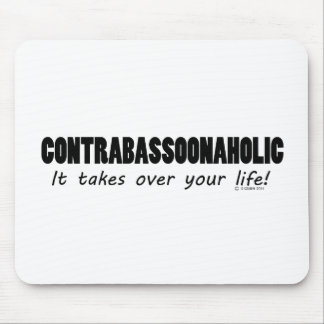 Kontrabassoonaholisches Leben Mousepad
