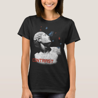 Kontrast: Brutalist Streetwear Design T-Shirt