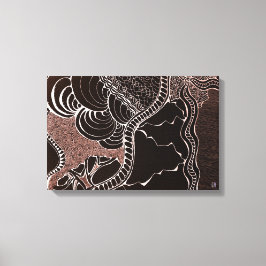 Kontrast Leinwanddruck