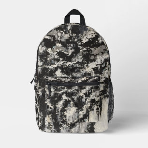 Kontraste Obsessionen Druckknopfbeutel Bedruckter Rucksack