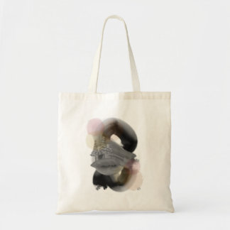 Kontrastminimale Abstrakte Artwork Tragetasche