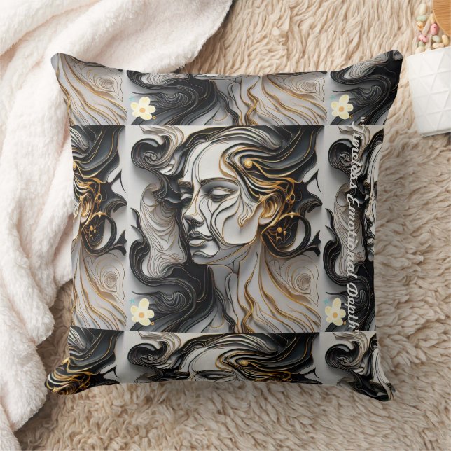 "Kontraststeigerungen" Kissen (Decke)