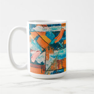 Kontrastwellen Kaffeetasse