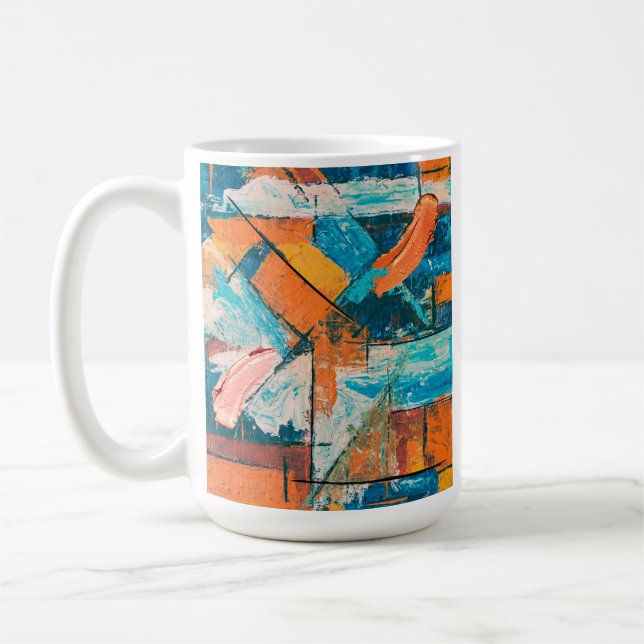 Kontrastwellen Kaffeetasse (Links)