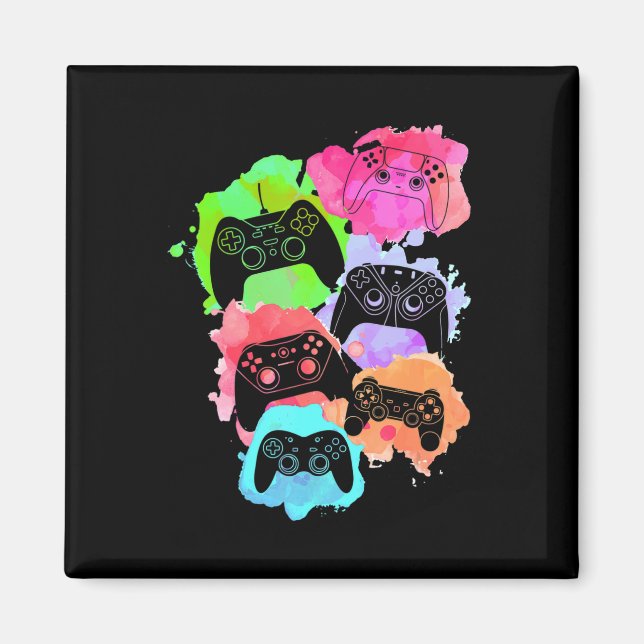 Kontrolle Alle Gamer Video Game Lover Controller N Magnet (Vorne)