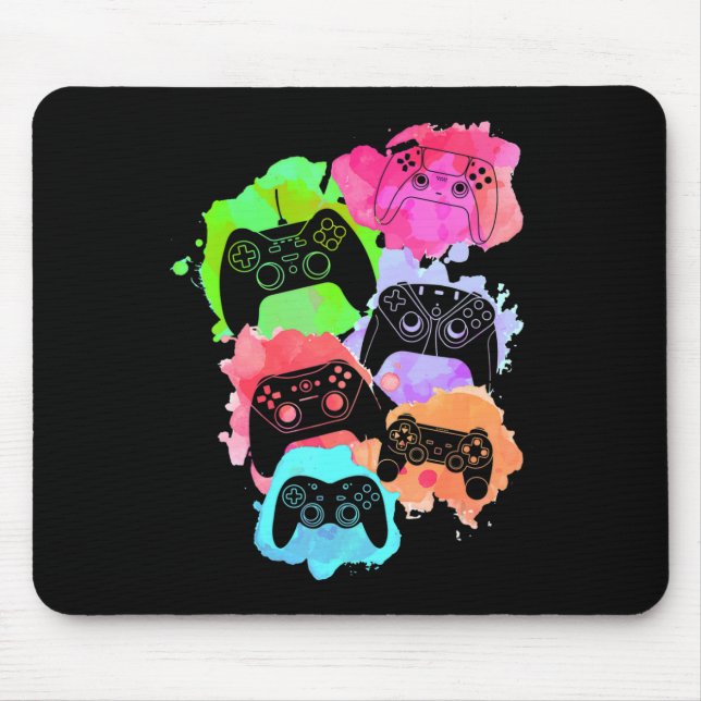 Kontrolle Alle Gamer Video Game Lover Controller N Mousepad (Vorne)