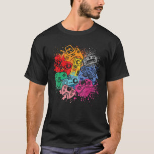 Kontrolle aller Dinge durch Videospiel-Controller- T-Shirt