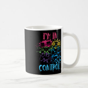 Kontrolle aller Dinge Videospielcontroller 3 Kaffeetasse