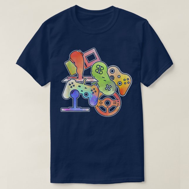 Kontrolle aller Dinge Videospielcontroller Xmas  T-Shirt (Design vorne)