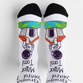 Kontrolle auf große Tom Socken