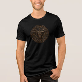 Kontrolle bedeutet, die Chance zu sehen | Dark Emb Tri-Blend Shirt