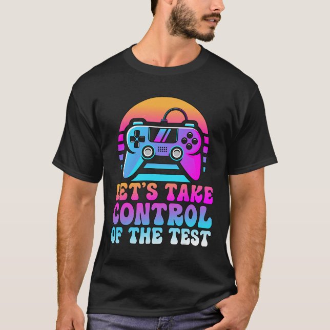 Kontrolle des Testtages - Game Lovers Testing T-Shirt (Vorderseite)