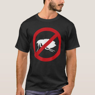 Kontrolle Flea Sign Gag Halloween Geschenk keine F T-Shirt