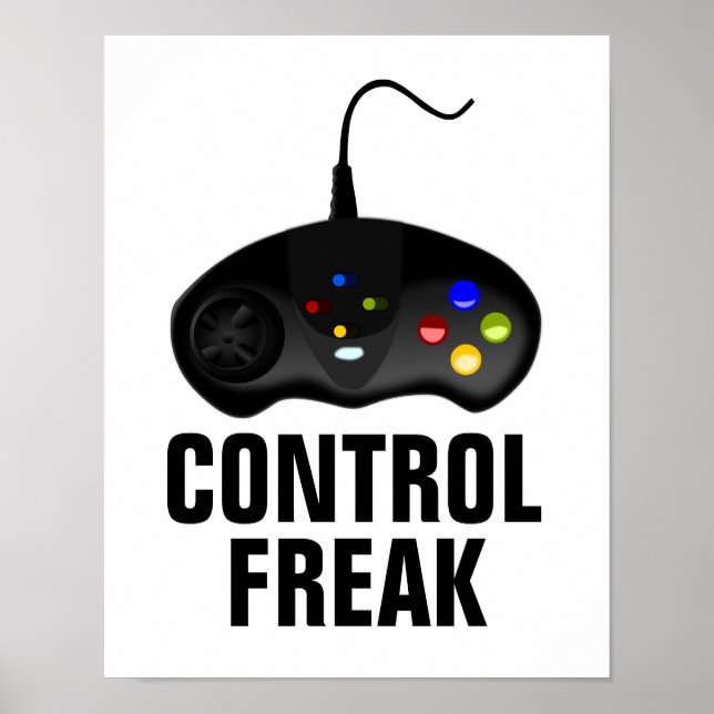 Kontrolle Freak Gamer Poster (Vorne)