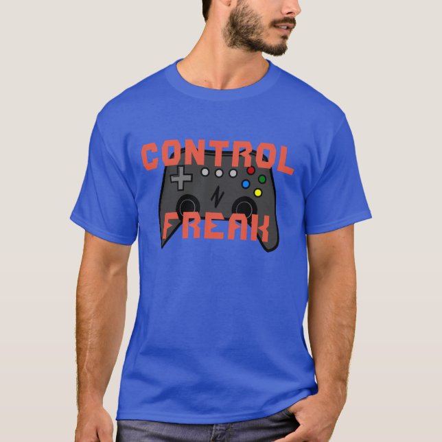 Kontrolle Freak Gamers T - Shirt (Vorderseite)