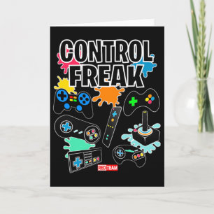 Kontrolle Freak - Videospiel-Gamer-Spaß Karte